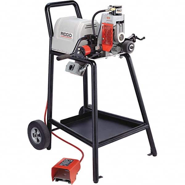 Ridgid - Pipe Roll Groovers Power Type: 115V Induction Motor Machine Type: Portable Roll Groover - Americas Industrial Supply