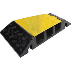 Powerhouse - On Floor Cable Covers Cover Material: Polyethylene Number of Channels: 3 - Americas Industrial Supply