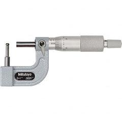 Mitutoyo - Tube Micrometers Operation Type: Mechanical Minimum Measurement (Decimal Inch): 0 - Americas Industrial Supply