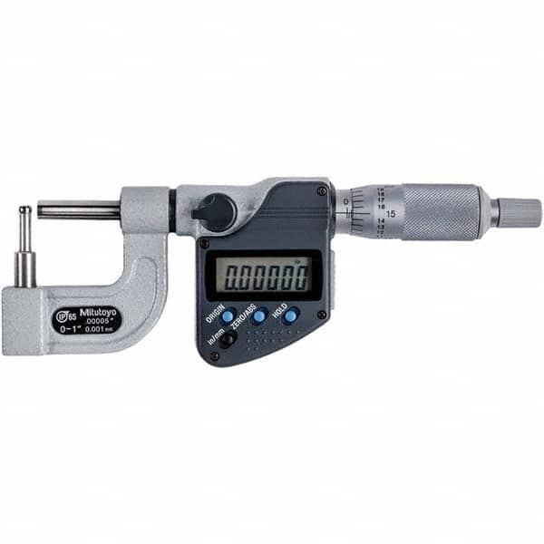 Mitutoyo - Tube Micrometers Operation Type: Electronic Minimum Measurement (Decimal Inch): 0 - Americas Industrial Supply