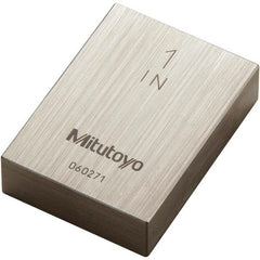 Mitutoyo - Gage Blocks & Spacers Type: Gage Block Size (Decimal Inch): 1.00000 - Americas Industrial Supply