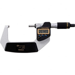 Mitutoyo - Electronic Outside Micrometers Type: Quantumike Minimum Measurement (Decimal Inch): 2.0000 - Americas Industrial Supply