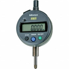 Mitutoyo - Electronic Drop Indicators Minimum Measurement (Decimal Inch): 0.0000 Maximum Measurement (mm): 12.7 - Americas Industrial Supply