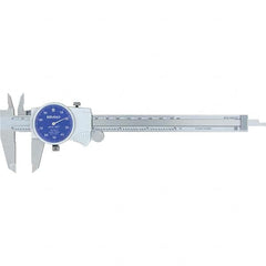 Mitutoyo - Dial Calipers Maximum Measurement (Inch): 6 Dial Graduation (Decimal Inch): 0.001 - Americas Industrial Supply