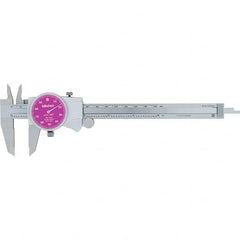 Mitutoyo - Dial Calipers Maximum Measurement (Inch): 6 Dial Graduation (Decimal Inch): 0.001 - Americas Industrial Supply