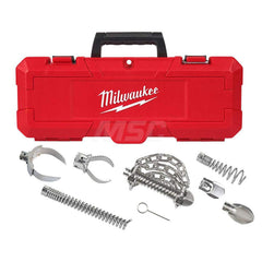 Drain Cleaning Machine Cutters & Accessories; Type: Cable Head Accessory Kit; For Use With Machines: Milwaukee Drain Cleaning Tools