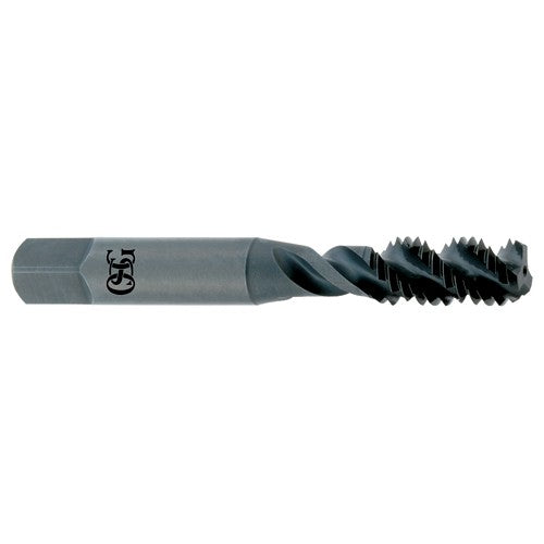 ‎M8 1.25 Dia-D5-3 FL-HSS-Bright Bottoming Spiral Flute Tap - Americas Industrial Supply
