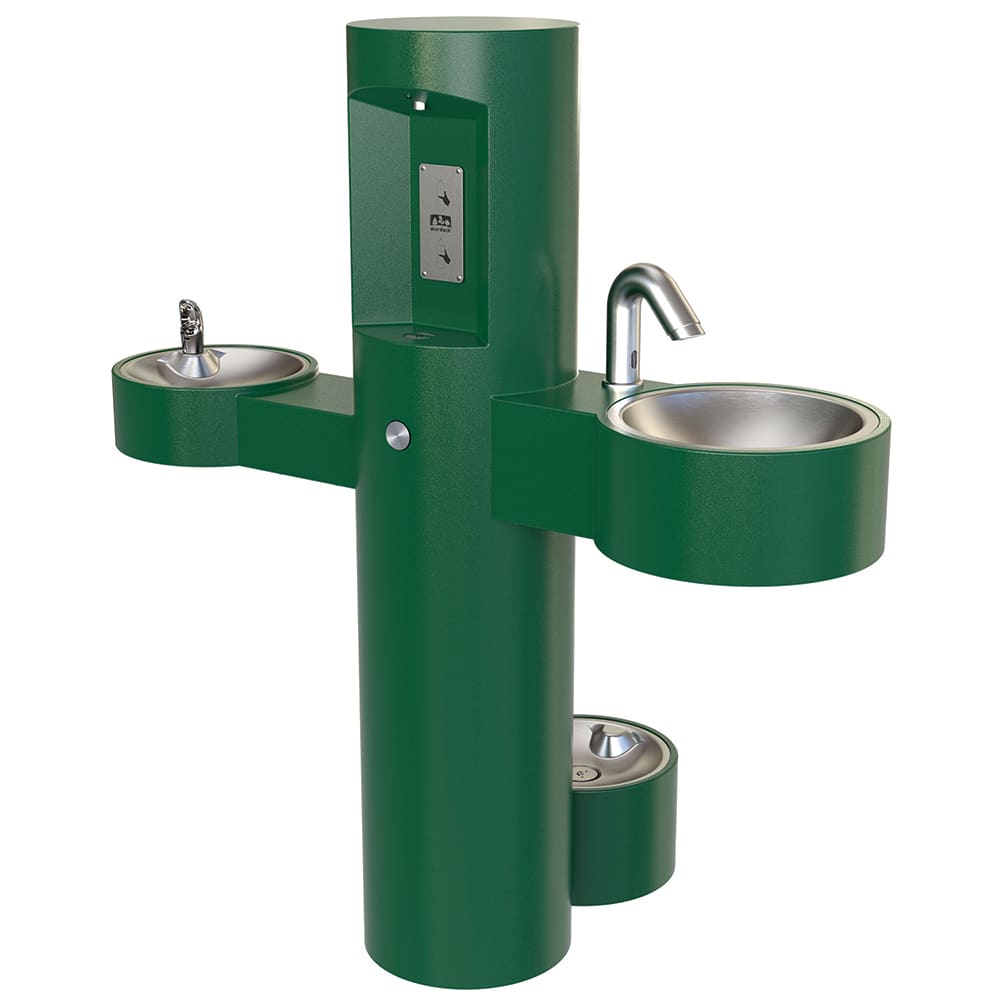 Acorn Engineering - Wash Fountains Style: Outdoor Drain Type: Floor Outlet - Americas Industrial Supply