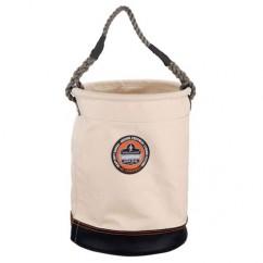 5730 WHT LEATHER BOTTOM BUCKET - Americas Industrial Supply