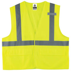 8225HL S/M Lime Standard Solid Vest Type R Class 2 - Americas Industrial Supply