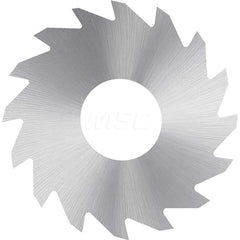 Slitting & Slotting Saw: 1-1/2″ Dia, 1/64″ Thick, 1/2″ Arbor Hole, 16 Teeth, Solid Carbide Bright/Uncoated