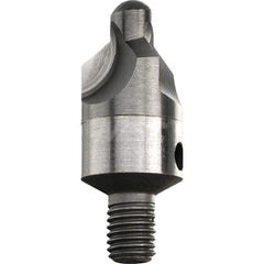 Adjustable-Stop Countersinks; Head Diameter (Inch): 0.0980; Included Angle: 82.00; Included Angle: 82.00; Countersink Material: Solid Carbide; Coated: Uncoated; Coating: Bright (Polished); Number of Flutes: 3; Countersink Finish/Coating: Bright (Polished)