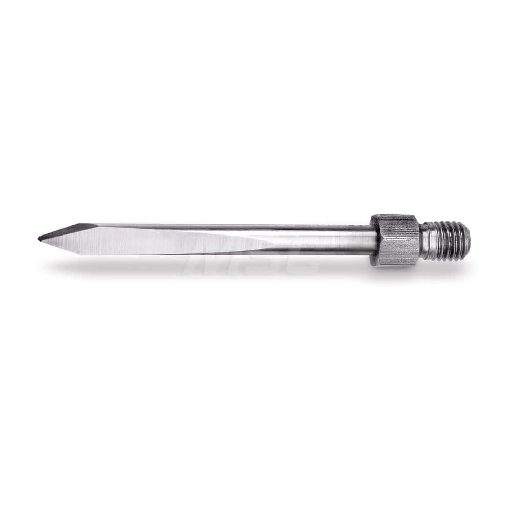 Threaded Shank Drill Bits; Type: Aircraft Drill; Drill Bit Size (Decimal Inch): 0.1285; Drill Bit Size (Wire): #30; Drill Point Angle: 120; Shank Type: Threaded Shank; Point Type: Dagger; Overall Length (Decimal Inch): 1.5000; Overall Length (Decimal Inch