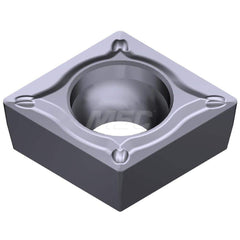 Turning Insert:  CPMT32.52ESU AC5005S,  Solid Carbide Absotech Finish,  0.3819″ Long,  3/8″ Inscribed Circle,  0.0315″ Corner Radius,  80.0 &deg N/A Series  AC5005S