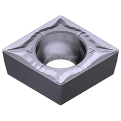 Turning Insert:  CCMT32.52EGU AC5005S,  Solid Carbide Absotech Finish,  0.3819″ Long,  3/8″ Inscribed Circle,  0.0315″ Corner Radius,  80.0 &deg N/A Series  AC5005S