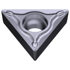 Turning Insert:  TCMT21.51ESU AC5005S,  Solid Carbide Absotech Finish,  0.4331″ Long,  1/4″ Inscribed Circle,  0.0157″ Corner Radius,  60.0 &deg N/A Series  AC5005S