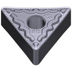 Turning Insert:  TNMG331EEF AC5005S,  Solid Carbide Absotech Finish,  0.6496″ Long,  3/8″ Inscribed Circle,  0.0157″ Corner Radius,  60.0 &deg N/A Series  AC5005S