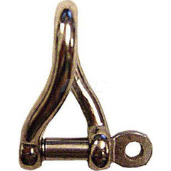 Shackle: Screw Pin Stainless Steel, 3/16″ Pin Dia