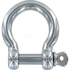 Shackle: Screw Pin Stainless Steel, 5/32″ Pin Dia