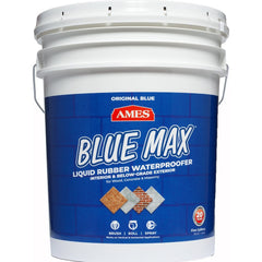 Ames - Blue Max 5 Gal Pail Blue Liquid Rubber Waterproofer - Exact Industrial Supply