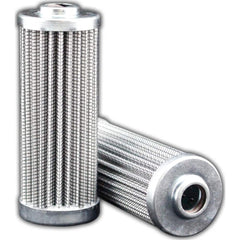 Replacement/Interchange Hydraulic Filter Element: Microglass, 10  µ