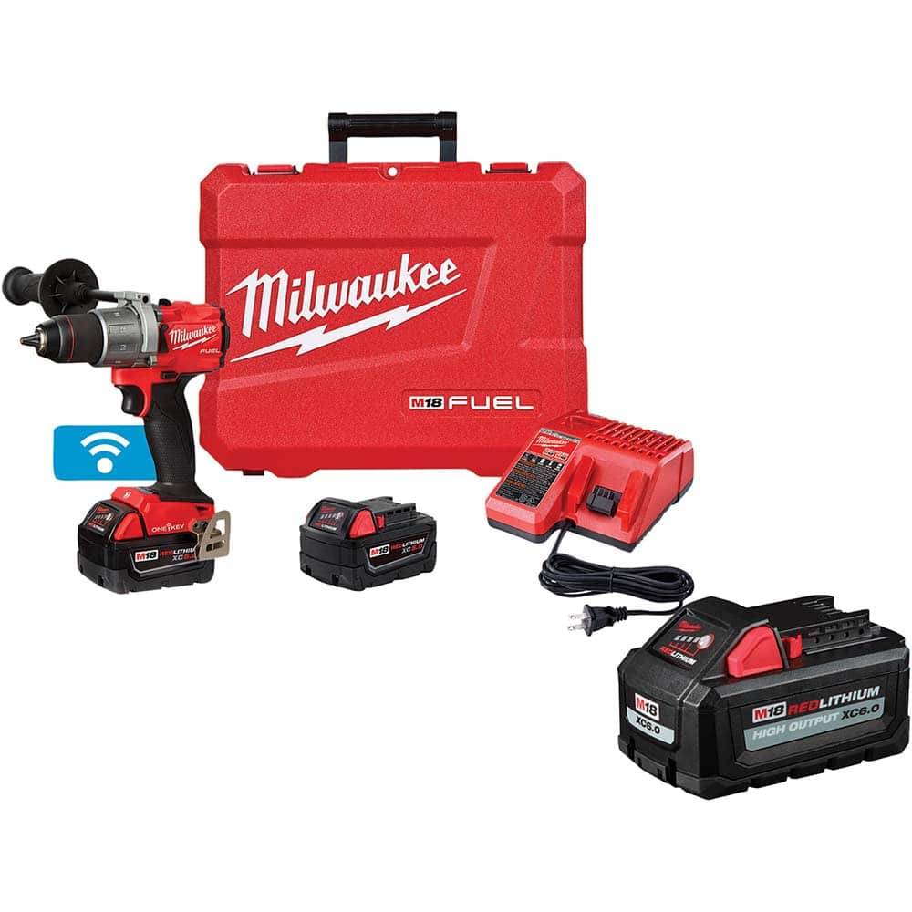 Milwaukee Tool - Cordless Drills Battery Voltage: 18 Battery Chemistry: Lithium-Ion - Americas Industrial Supply