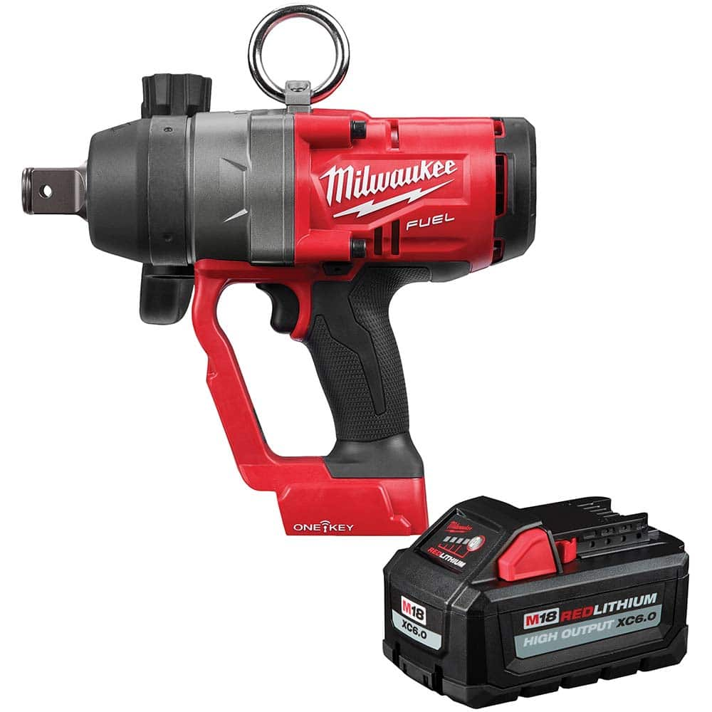 Milwaukee Tool - Cordless Impact Wrenches & Ratchets Voltage: 18.00 Drive Size (Inch): 1 - Americas Industrial Supply