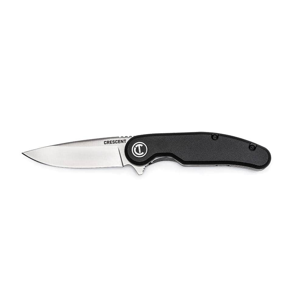 Crescent - Pocket & Folding Knives Knife Type: Drop Point Folding Knife Edge Type: Straight - Americas Industrial Supply