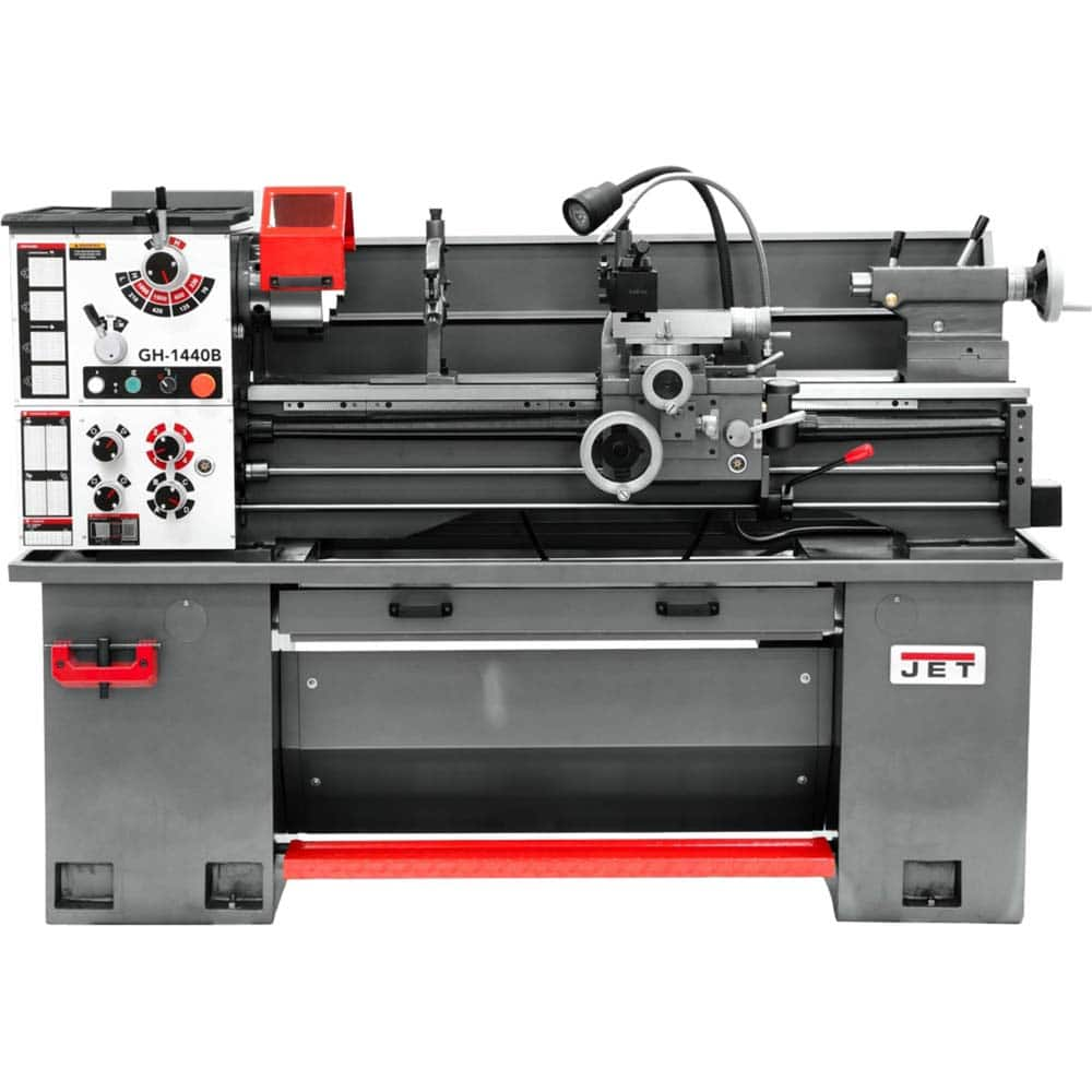 Jet - Bench, Engine & Toolroom Lathes Machine Type: Bench Lathe Spindle Speed Control: Geared Head - Americas Industrial Supply