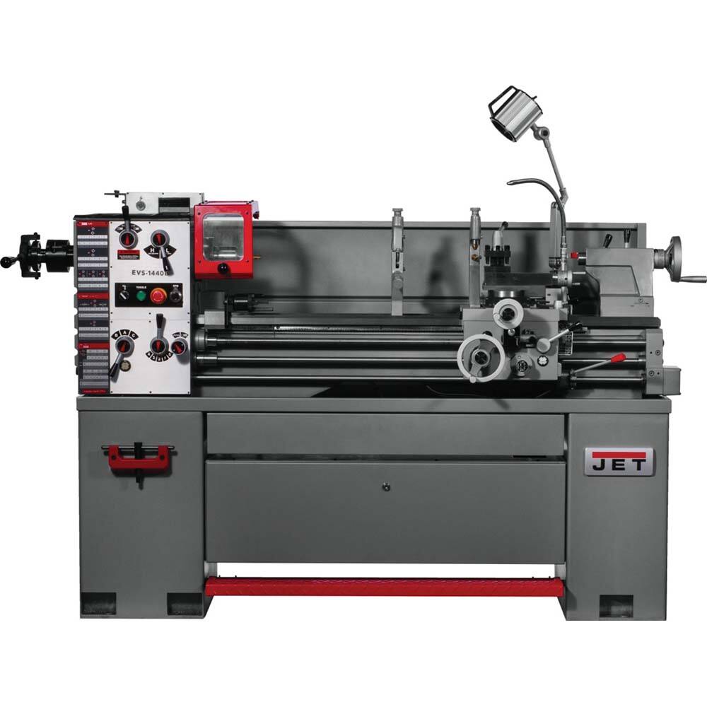 Jet - Bench, Engine & Toolroom Lathes Machine Type: Bench Lathe Spindle Speed Control: Electronic Variable Speed - Americas Industrial Supply