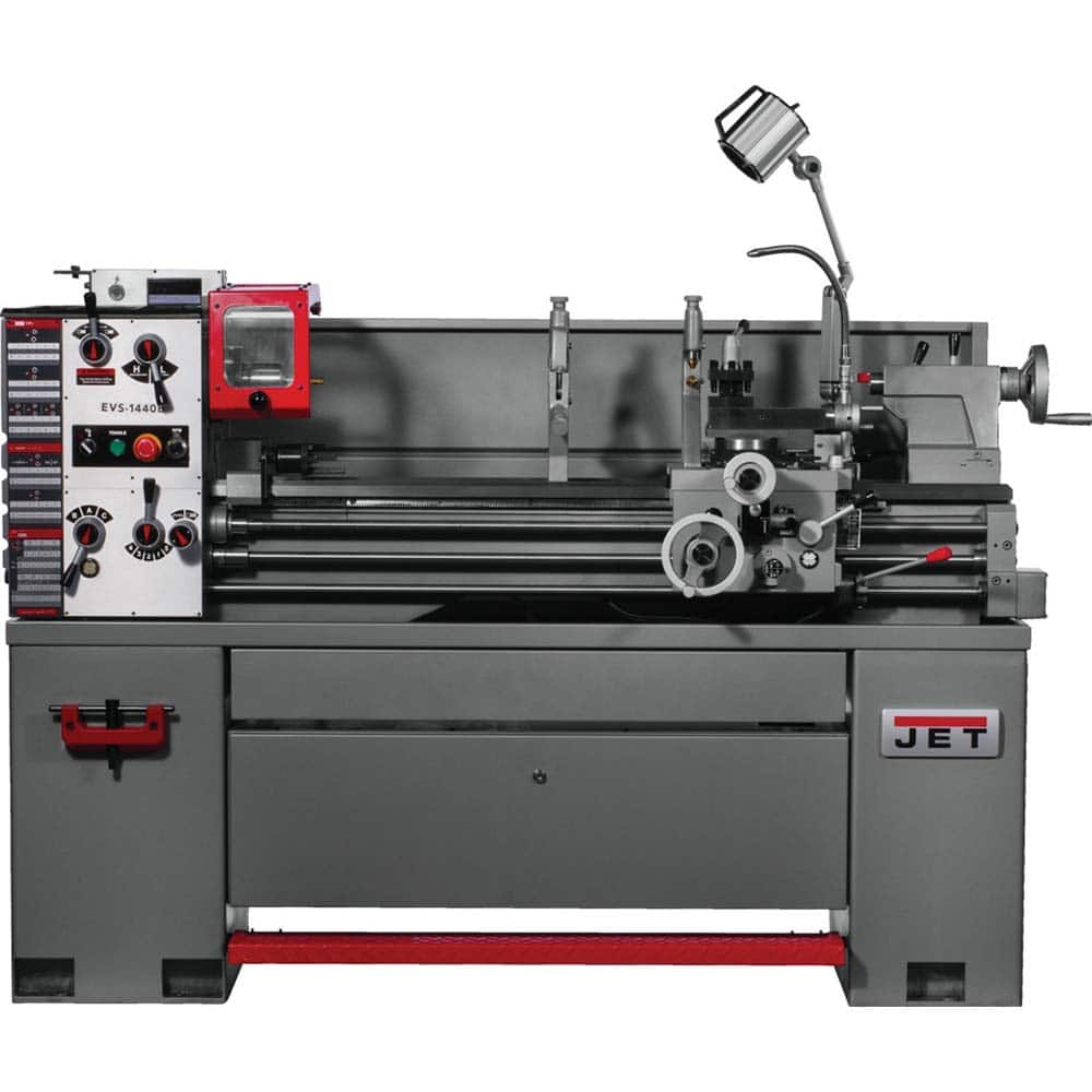 Jet - Bench, Engine & Toolroom Lathes Machine Type: Bench Lathe Spindle Speed Control: Electronic Variable Speed - Americas Industrial Supply