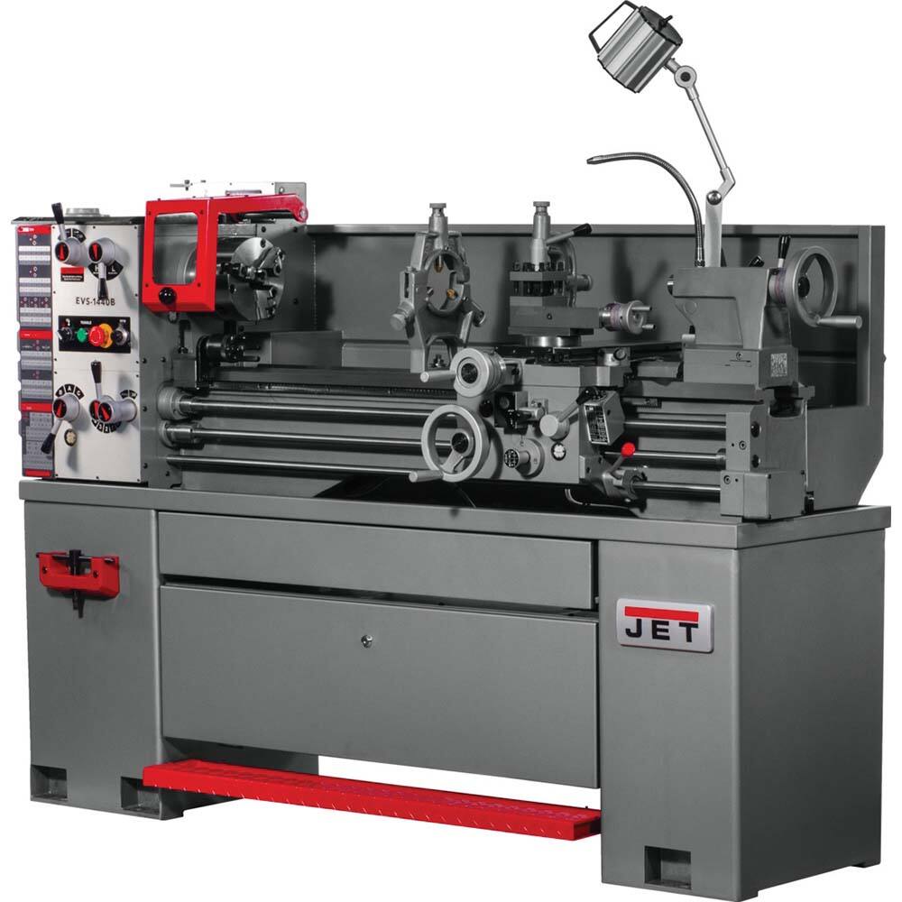 Jet - Bench, Engine & Toolroom Lathes Machine Type: Bench Lathe Spindle Speed Control: Electronic Variable Speed - Americas Industrial Supply