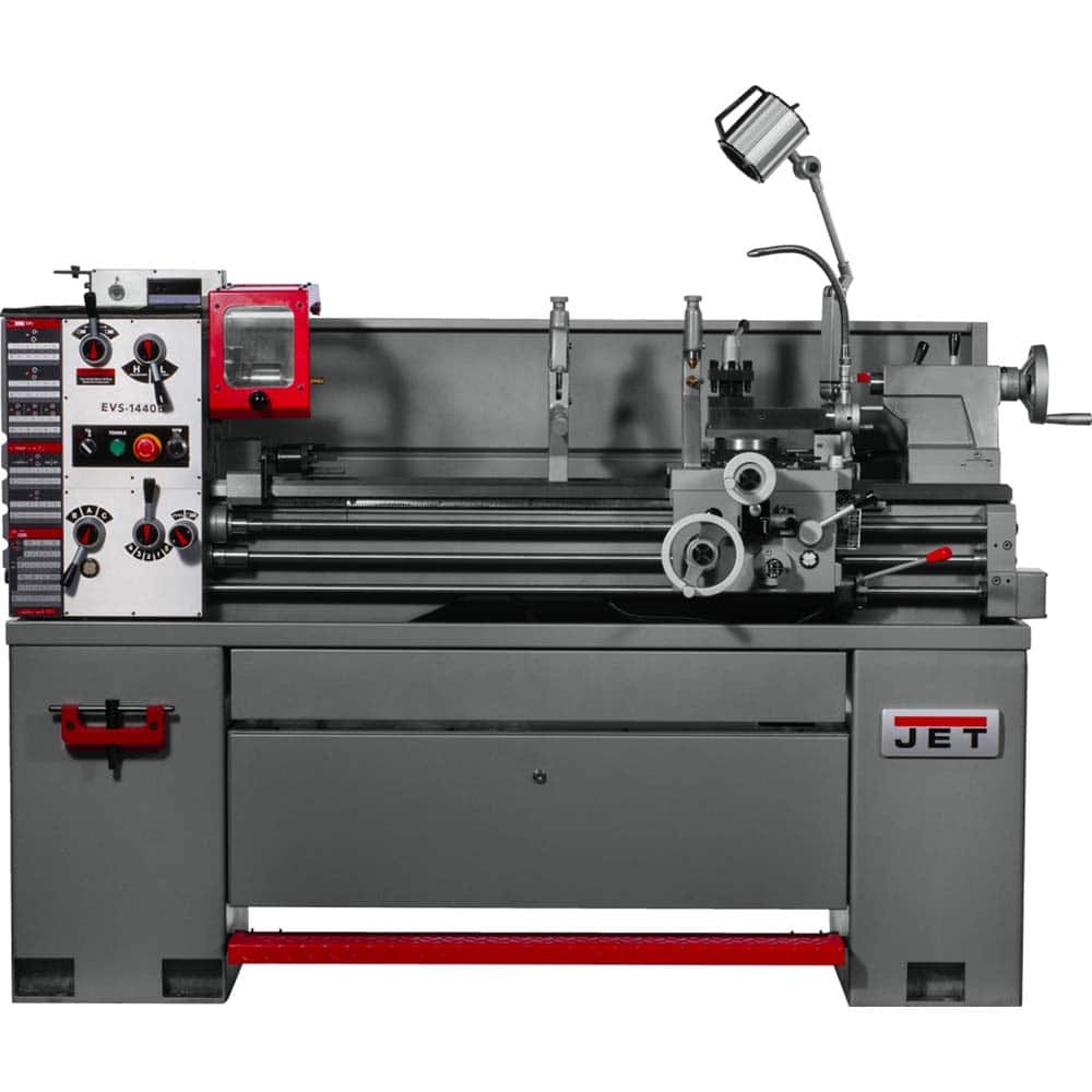 Jet - Bench, Engine & Toolroom Lathes Machine Type: Bench Lathe Spindle Speed Control: Variable - Americas Industrial Supply