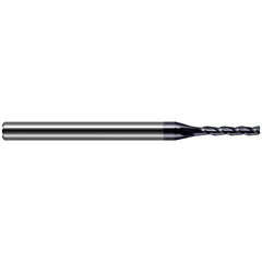 Harvey Tool - Square End Mills; Mill Diameter (Inch): 5/64 ; Mill Diameter (Decimal Inch): 0.0780 ; Length of Cut (Inch): 5/16 ; Length of Cut (Decimal Inch): 0.3120 ; Material: Solid Carbide ; Finish/Coating: AlTiN - Exact Industrial Supply