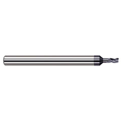 Harvey Tool - Square End Mills; Mill Diameter (Decimal Inch): 0.0700 ; Length of Cut (Decimal Inch): 0.1050 ; Material: Solid Carbide ; Finish/Coating: AlTiN ; Shank Diameter (Inch): 1/8 ; Single or Double End: Single - Exact Industrial Supply