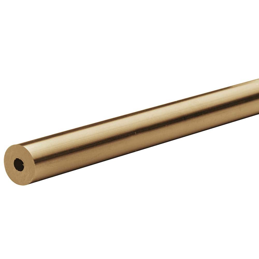 USA Sealing - Plastic Tubes; Material: ABS ; Inside Diameter (Inch): 1/8 ; Maximum Length (Inch): 24 ; Wall Thickness (Decimal Inch): 0.0620 ; Color: Beige ; Shape: Round - Exact Industrial Supply