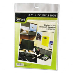 NuDell - Display & Organizer Accessories Type: Sign Holder For Use With: Signs - Americas Industrial Supply