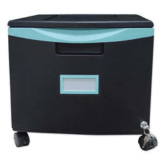 Storex - File Cabinets & Accessories Type: Mobile File Number of Drawers: 1 - Americas Industrial Supply