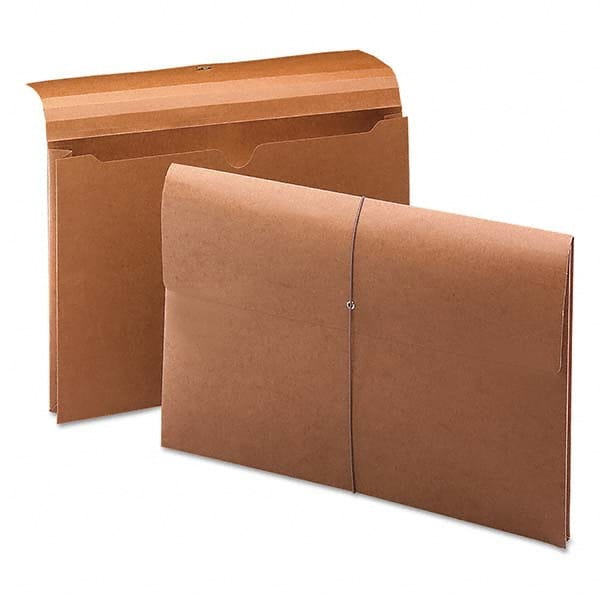 SMEAD - File Folders, Expansion Folders & Hanging Files Folder/File Type: Expanding Wallet Color: Brown - Americas Industrial Supply