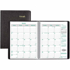 Brownline - Note Pads, Writing Pads & Notebooks Writing Pads & Notebook Type: Monthly Planner Size: 11 x 8-1/2 - Americas Industrial Supply