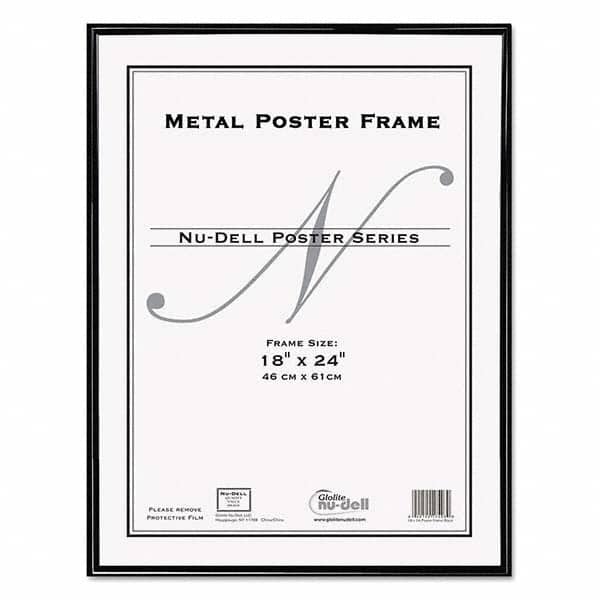 NuDell - Document Protectors Type: Poster Frame Width (Inch): 18 - Americas Industrial Supply