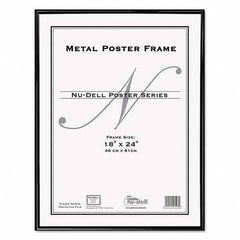 NuDell - Document Protectors Type: Poster Frame Width (Inch): 18 - Americas Industrial Supply