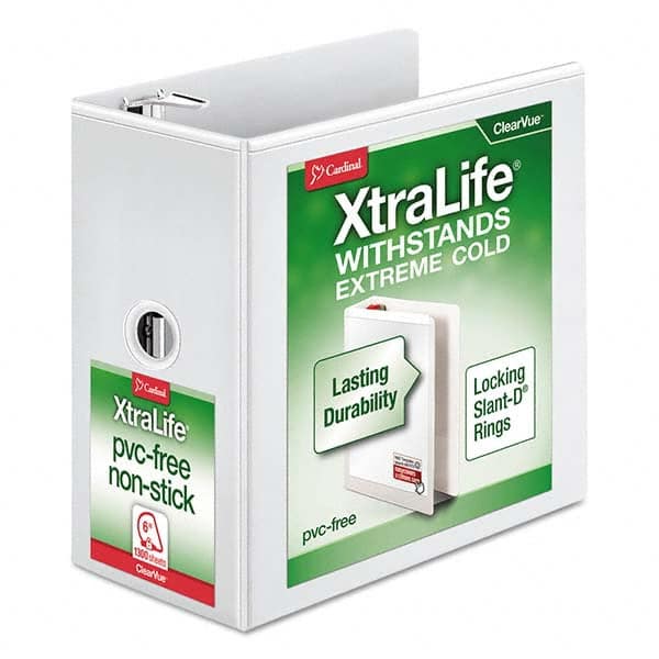 Cardinal - Ring Binders Binder Type: View Capacity: 6" - Americas Industrial Supply