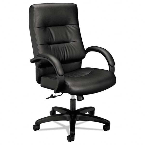 Hon - 47-1/4" High Executive High Back Leather Chair - Americas Industrial Supply