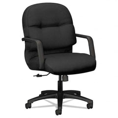 Hon - 42" High Managerial Mid Back Swivel/Tilt Chair - Americas Industrial Supply