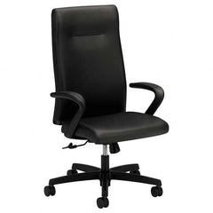 Hon - 47-1/2" High Executive High Back Leather Chair - Americas Industrial Supply