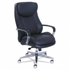 La-Z-Boy - 47-1/2" High Executive High Back Leather Chair - Americas Industrial Supply