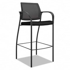 Hon - Swivel & Adjustable Stools Type: Mesh Stool Base Type: Steel - Americas Industrial Supply