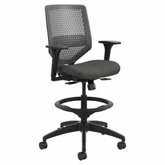 Hon - Swivel & Adjustable Stools Type: Task Stool Base Type: Five-Star - Americas Industrial Supply