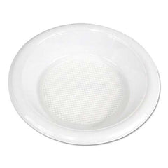 Boardwalk - Hi-Impact Plastic Dinnerware, Bowl, 10-12 oz, White, 1000/Carton - Americas Industrial Supply